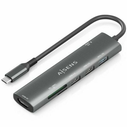 USB Hub Aisens ASUC-7P027-GR