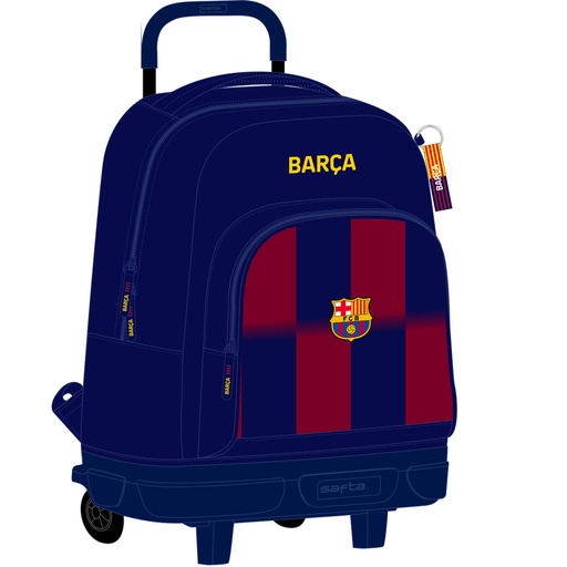 School Bag F.C. Barcelona Blue Maroon 33 x 45 x 22 cm