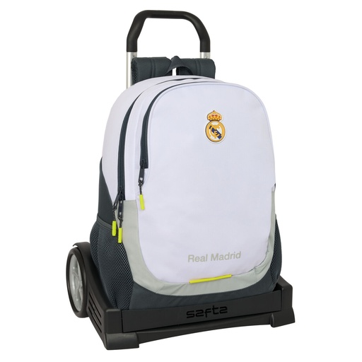 School Bag Real Madrid C.F. White 32 x 44 x 16 cm