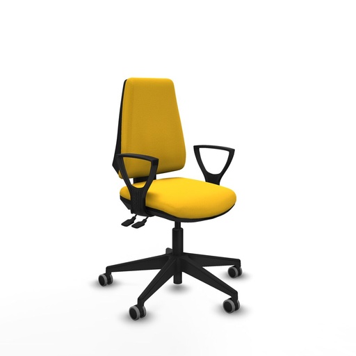 Office Chair Piqueras y Crespo BFN066G Yellow