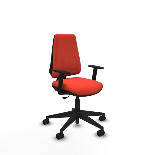 Silla de Oficina Elche CP bali Piqueras y Crespo B1D066N Naranja Oscuro