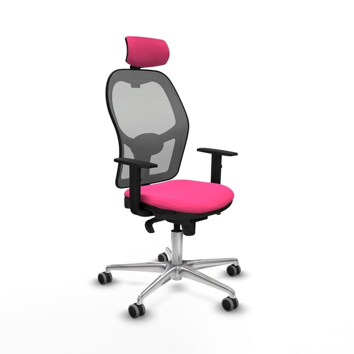 Silla de Oficina con Cabecero Jorquera Piqueras y Crespo 1D086G2 Rosa