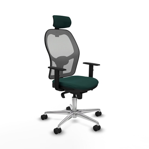Silla de Oficina con Cabecero Jorquera Piqueras y Crespo 1D086N2 Verde