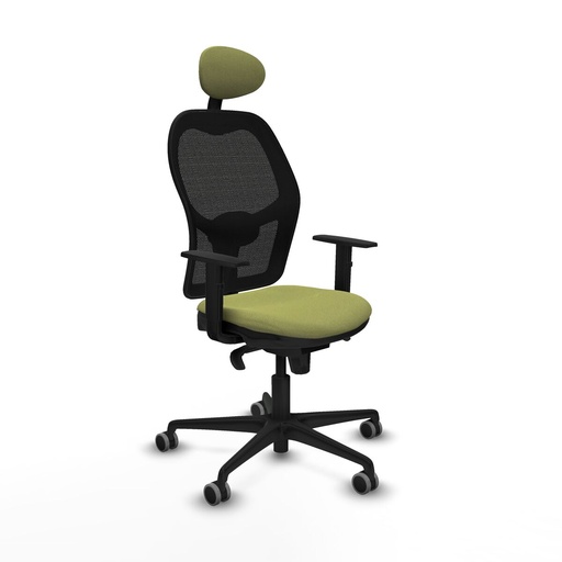 Office Chair with Headrest Jorquera Piqueras y Crespo 1D036G1 Green