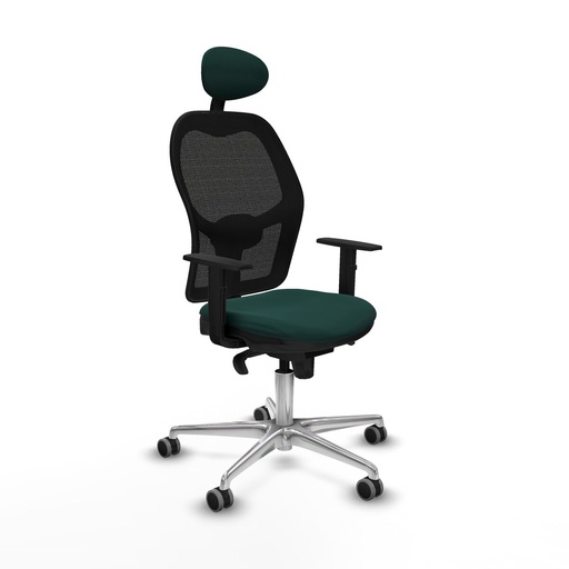 Silla de Oficina con Cabecero Jorquera Piqueras y Crespo 1D086G1 Verde