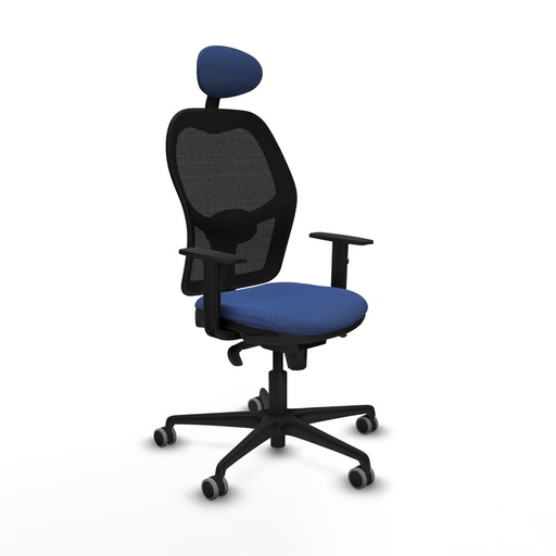 Silla de Oficina Piqueras y Crespo 1D036G1 Azul marino