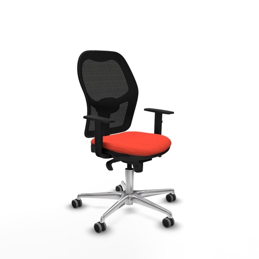 Silla de Oficina Piqueras y Crespo 1D086G0 Naranja Oscuro