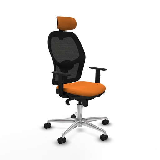 Office Chair Piqueras y Crespo 1D086N2 Orange