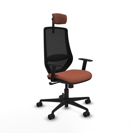 Office Chair Piqueras y Crespo D036N2W Brown Black