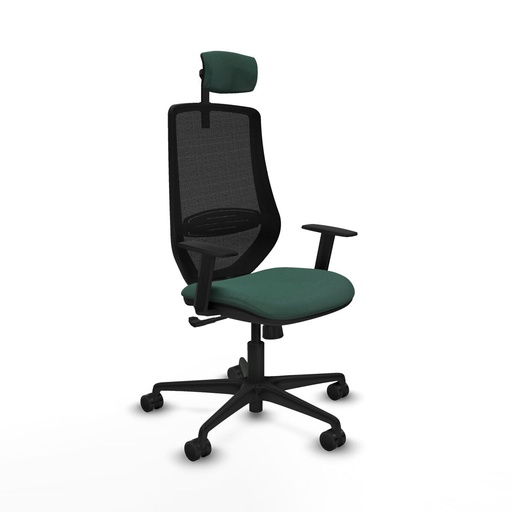 Silla de Oficina Piqueras y Crespo D036N2W Verde