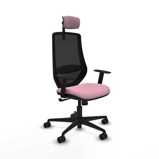 Silla de Oficina Piqueras y Crespo D036N2W Rosa
