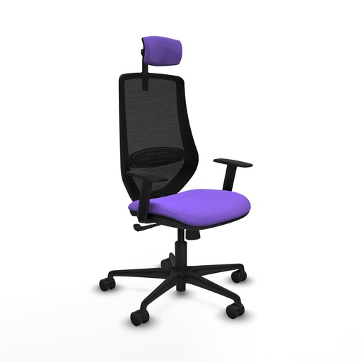Office Chair Piqueras y Crespo D036N2W Lilac