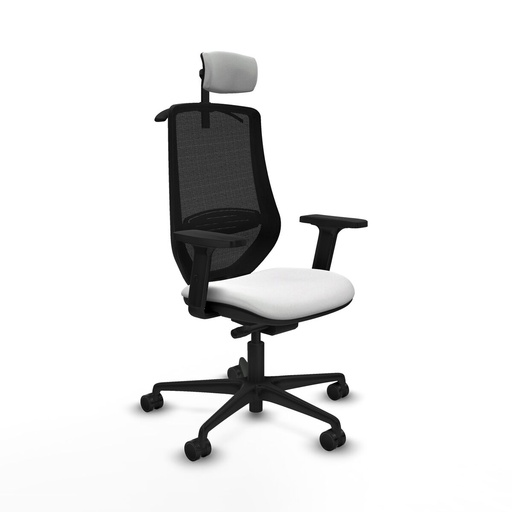 Office Chair with Headrest Mardos traslack bali Piqueras y Crespo D036N2H White