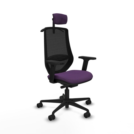 Silla de Oficina Mardos traslack bali Piqueras y Crespo D036N2H Morado
