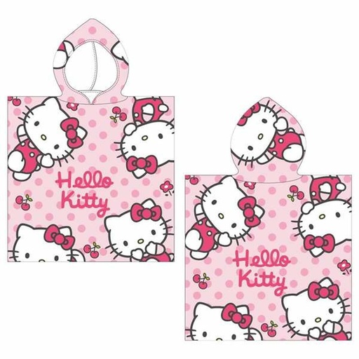 Beach Towel Hello Kitty Light Pink 50 x 115 cm