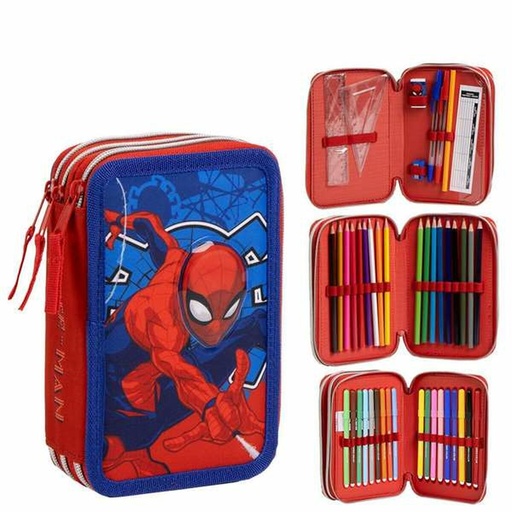 Plumier Spider-Man Azul 12,5 x 6,5 x 19,5 cm