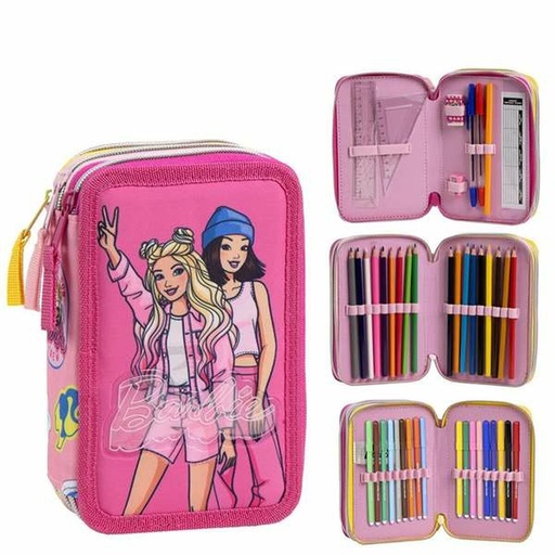 Plumier Barbie Fucsia 12,5 x 6,5 x 19,5 cm