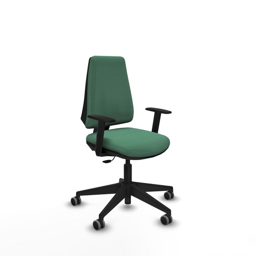 Silla de Oficina Elche CP bali Piqueras y Crespo B1D066G Verde Esmeralda