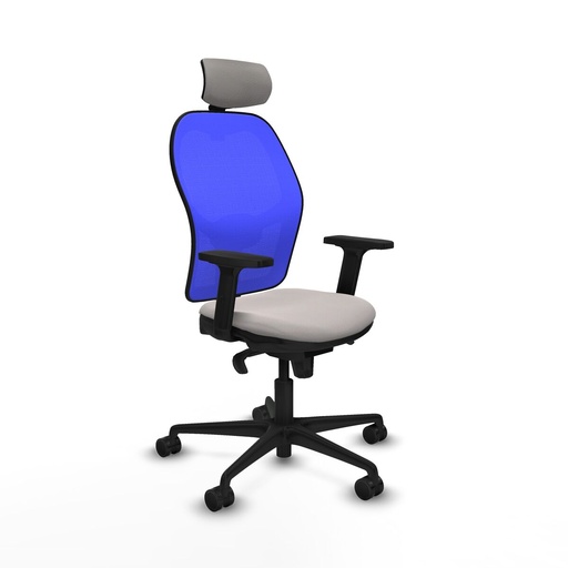 Office Chair with Headrest Jorquera Piqueras y Crespo 2D036N2 White