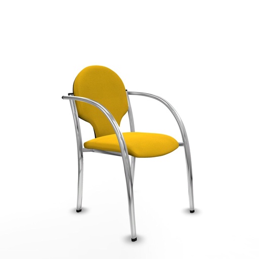 Reception Chair Hellín Piqueras y Crespo 220PTCRB100 Yellow 2 Units