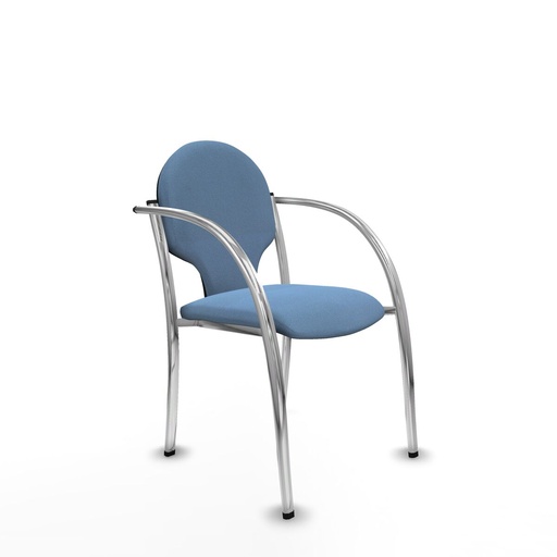 Reception Chair Hellín Piqueras y Crespo 220PTCRB13 Sky blue 2 Units