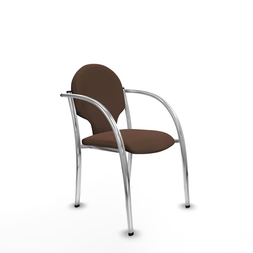 Reception Chair Hellín Piqueras y Crespo 220PTCRB463 Dark brown 2 Units