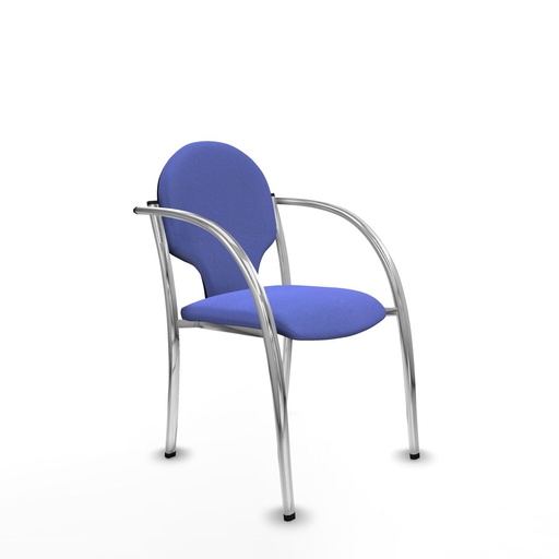 Reception Chair Hellín Piqueras y Crespo 220PTCRB261 Light Blue 2 Units