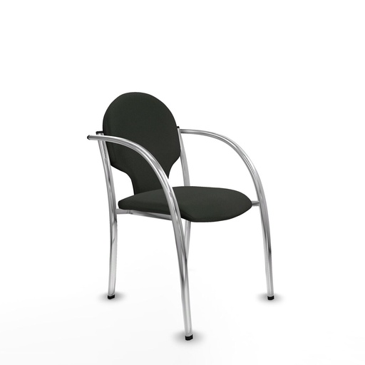 Reception Chair Hellín Piqueras y Crespo 220PTCRB840 Black 2 Units