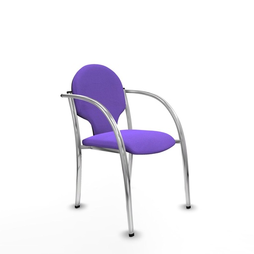 Silla de Recepción Hellín Piqueras y Crespo 220PTCRB82 Lila 2 Unidades