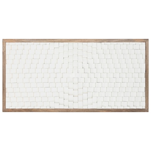 Cabecero de Cama Home ESPRIT Blanco Natural 180 X 5 X 90 CM