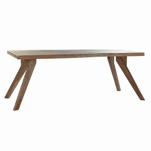 Mesa de Comedor DKD Home Decor Marrón Natural Madera Madera de acacia 200 x 90 x 77 cm