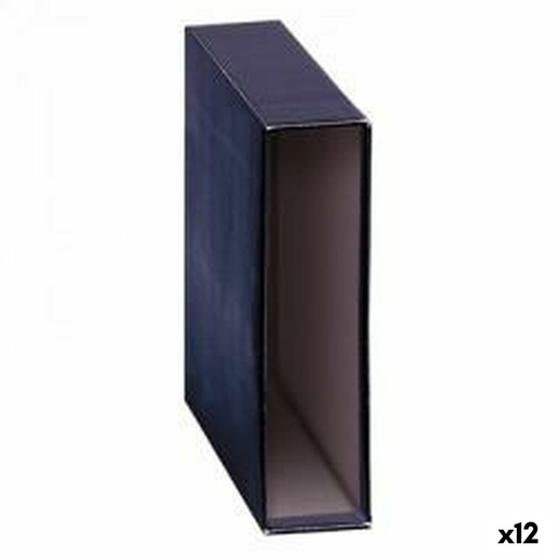 File Holder DOHE Black A4 (12 Units)