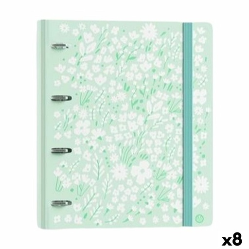 Ring binder Carchivo CARPEBLOCK Green A4 (8 Units)