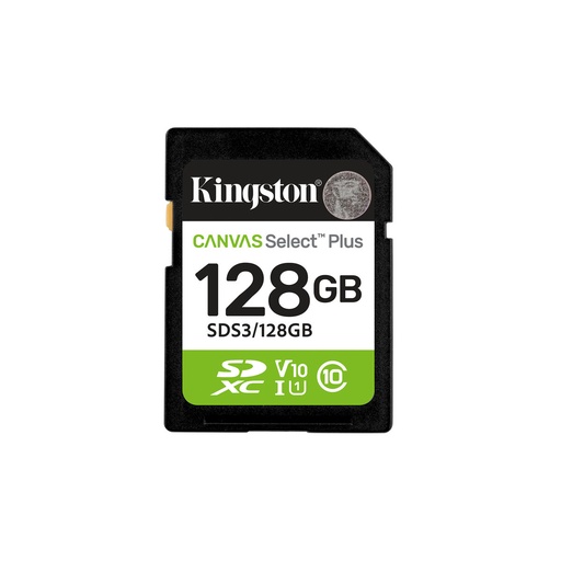 Micro SD Memory Card with Adaptor Kingston SDS3/128GB 128 GB