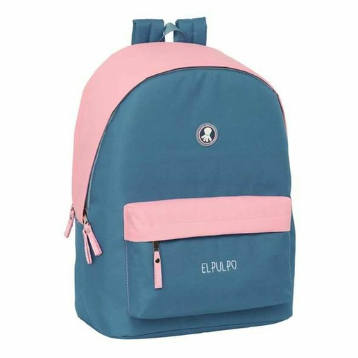 School Bag El Pulpo   Pink 31 x 44 x 18 cm