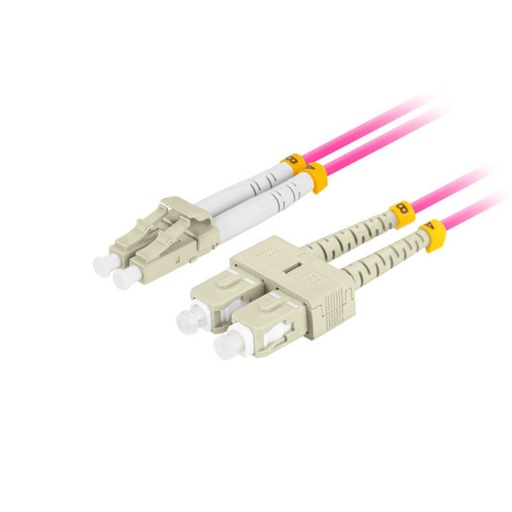 Cable fibra óptica Lanberg FO-LUSU-MD41-0010-VT 1 m