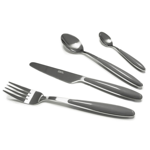 Cubertería Pradel essentiel Colorfull Gris Metal 20 Piezas