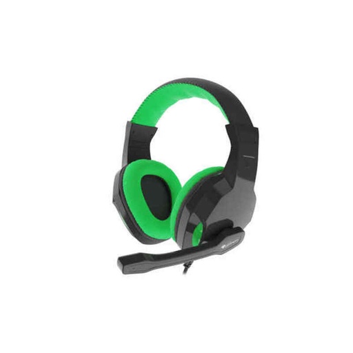Auricular con Micrófono Gaming Genesis NSG-1435 Negro Verde