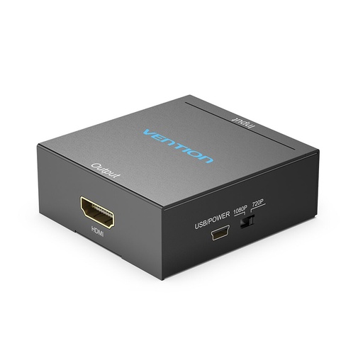 Adaptador RCA a HDMI Vention AEFB0 Negro
