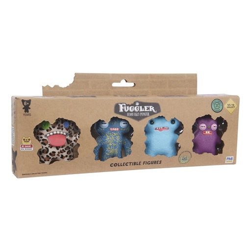 Collectable Figures PMI Kids World FS2030SA Multicolour Plastic (4 Pieces) (4 Units)