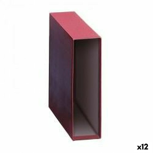Funda para Archivador DOHE Rojo A4 (12 Unidades)