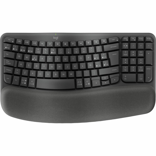 Teclado y Ratón Logitech Grafito Acero Qwerty Español