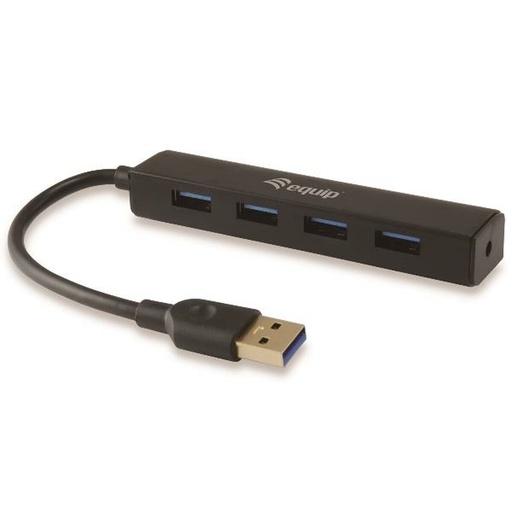 Hub USB Equip Negro