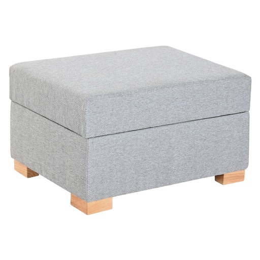 Reposapiés Home ESPRIT Gris claro Urbano 70 X 50 X 40 CM