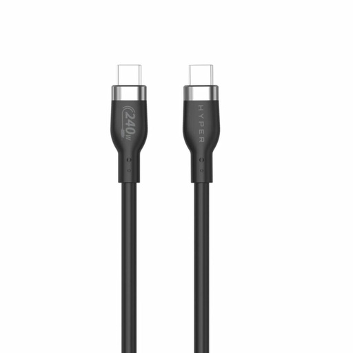 USB-C Cable Hyper HJ4002BKGL Black 2 m