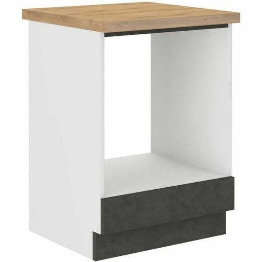 Mueble para horno Gris 60 x 51,6 x 85 cm