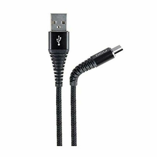 Cable USB-C DCU 30402055 Negro 1,5 m